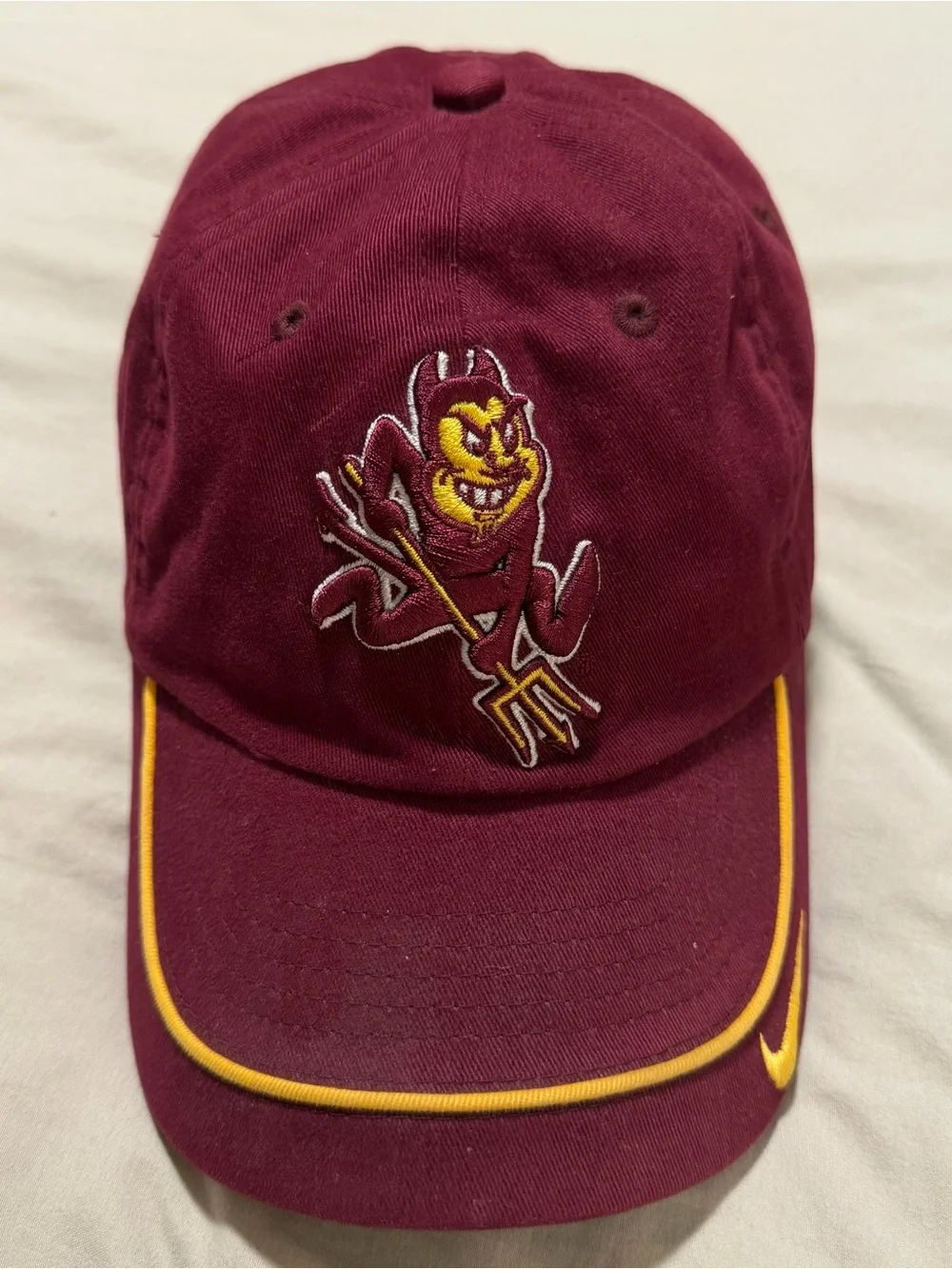 Nike Maroon Unstructured Baseball Cap